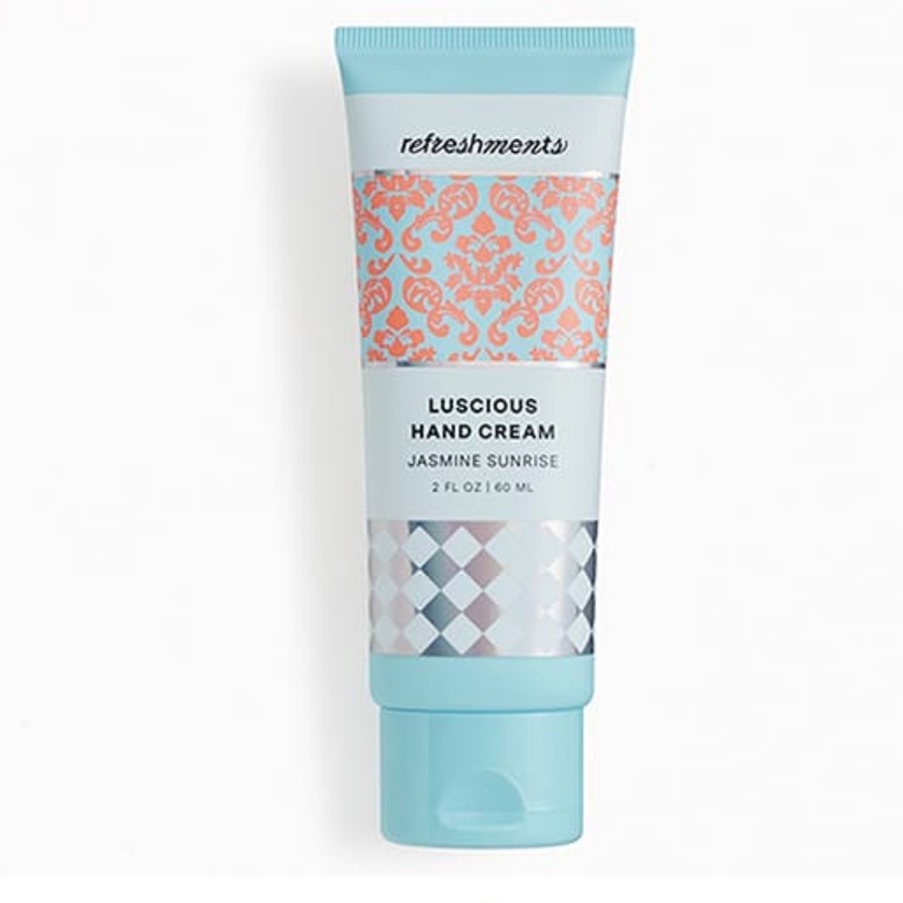 Refreshments Luscious Hand Cream - Jasmine Sunrise Clean Beauty 2oz